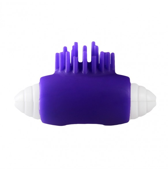 PLEASE ME Male Vibrating Delay Ring (Purple Color)